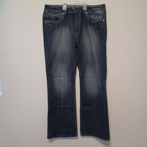 Buffalo men's black blue jeans size 38 x 34